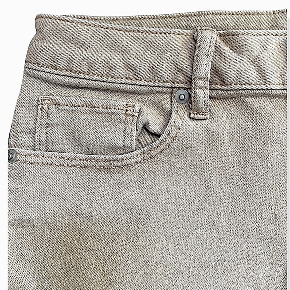 Uniqlo Tan Shortie Jeans Shorts S - Picture 3 of 6